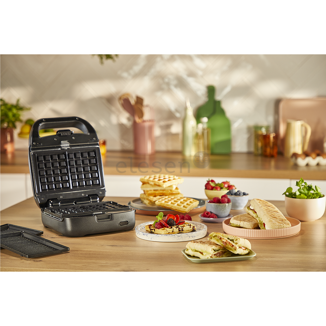Tefal Snack Colletion, 700 W, juoda - Sumuštinių ir vaflių keptuvė