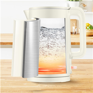 Tefal Thermo Protect, 1500 W, beige - Kettle