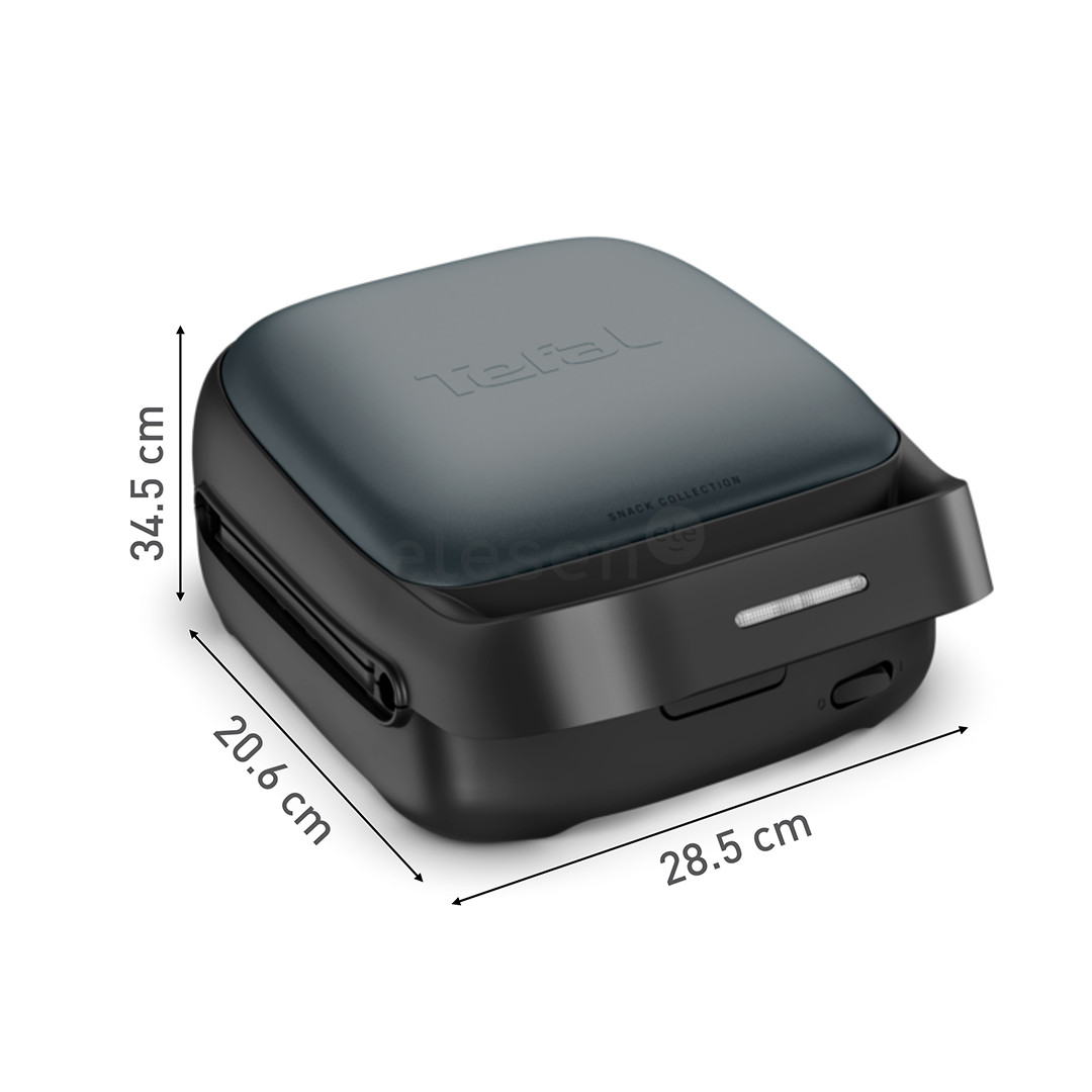 Tefal Snack Colletion, 700 Вт, черный - Контактный тостер и вафельница
