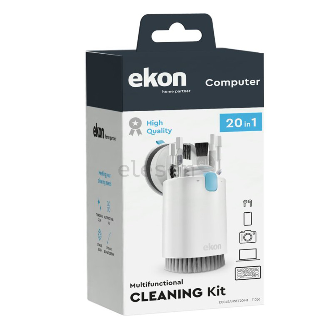 EKON 20-in-1 Cleaning Kit, белый - Комплект для очистки