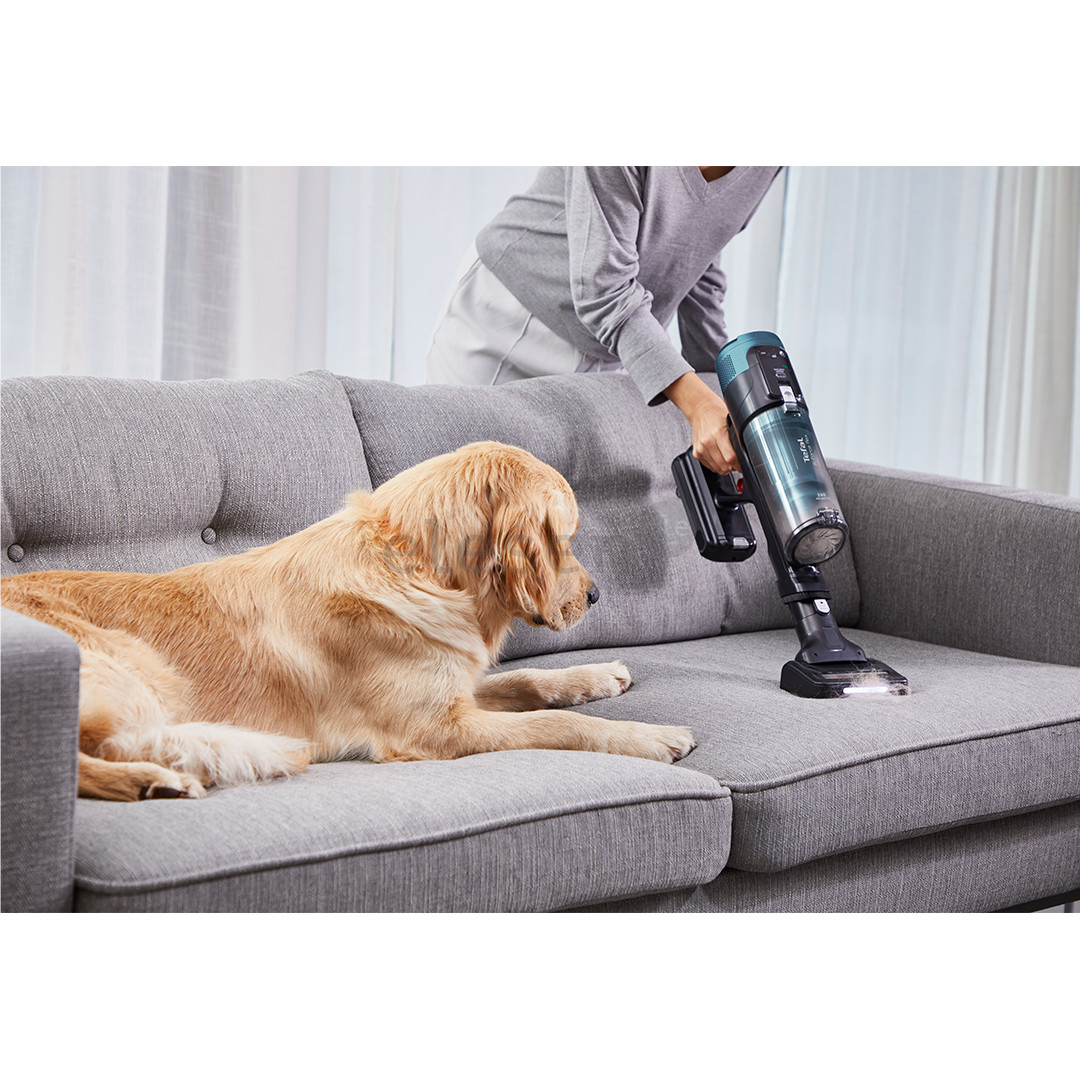 Tefal X-Force Flex 14.80, черный/зеленый - Беспроводной пылесос