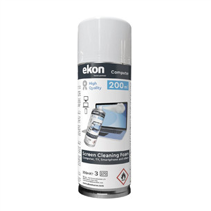 EKON Screen Cleaning Foam, 200 ml - Ekranų valymo priemonė ECSPRAYFOAM200ML