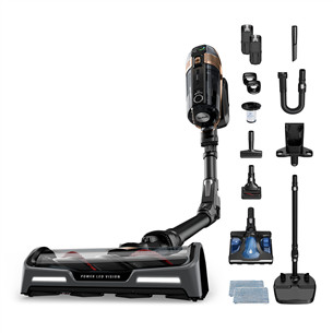 Tefal X-Force Flex 15.60 Aqua, juodas/aukso spalvos - Belaidis dulkių siurblys TY99G3