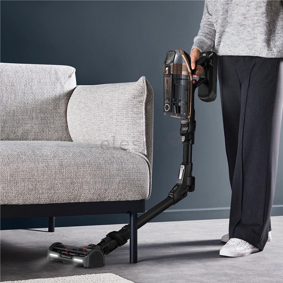 Tefal X-Force Flex 15.60 Aqua, black/golden - Cordless vacuum cleaner