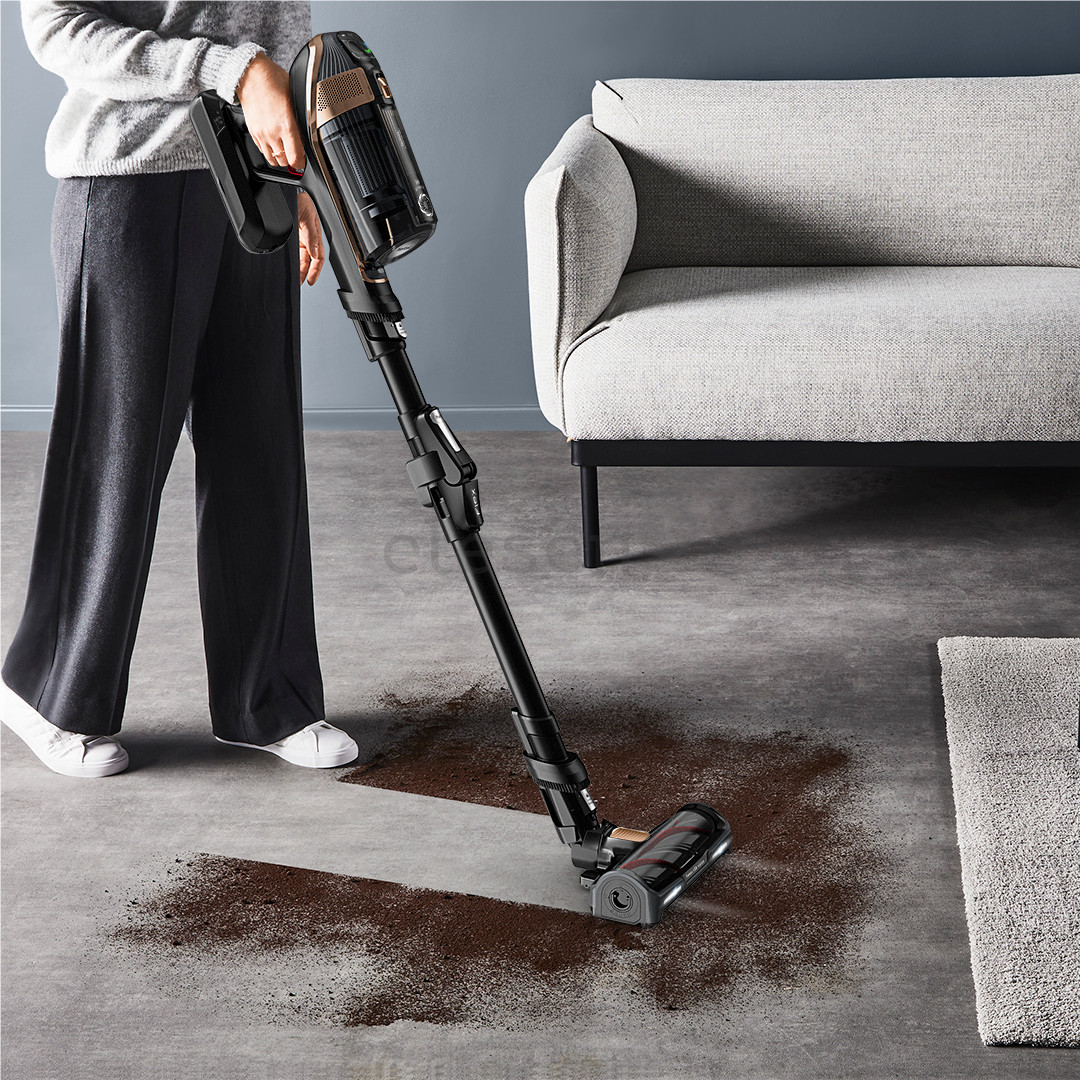 Tefal X-Force Flex 15.60 Aqua, black/golden - Cordless vacuum cleaner