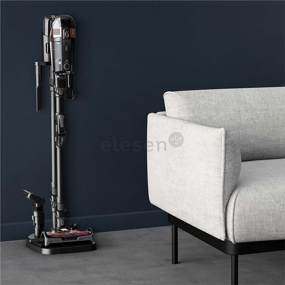 Tefal X-Force Flex 15.60 Aqua, black/golden - Cordless vacuum cleaner