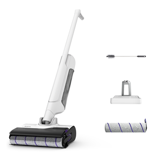 Tefal X-Clean 10, Wet & Dry, baltas - Belaidis dulkių siurblys GF7540
