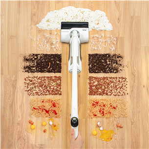 Tefal X-Clean 10, white - Cordless hard floor cleaner