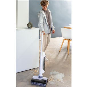Tefal X-Clean 10, Wet & Dry, baltas - Belaidis dulkių siurblys