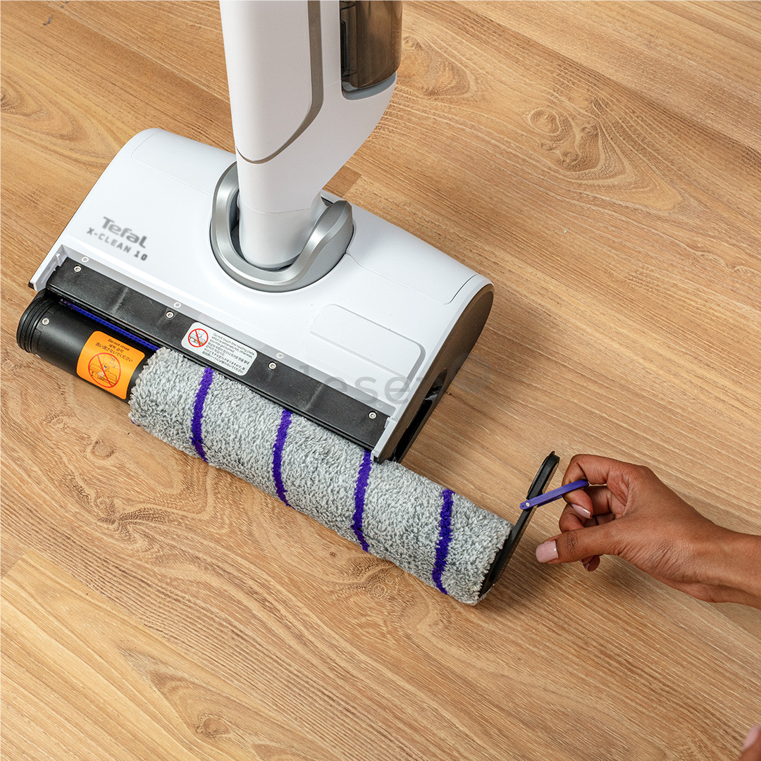 Tefal X-Clean 10, white - Cordless hard floor cleaner