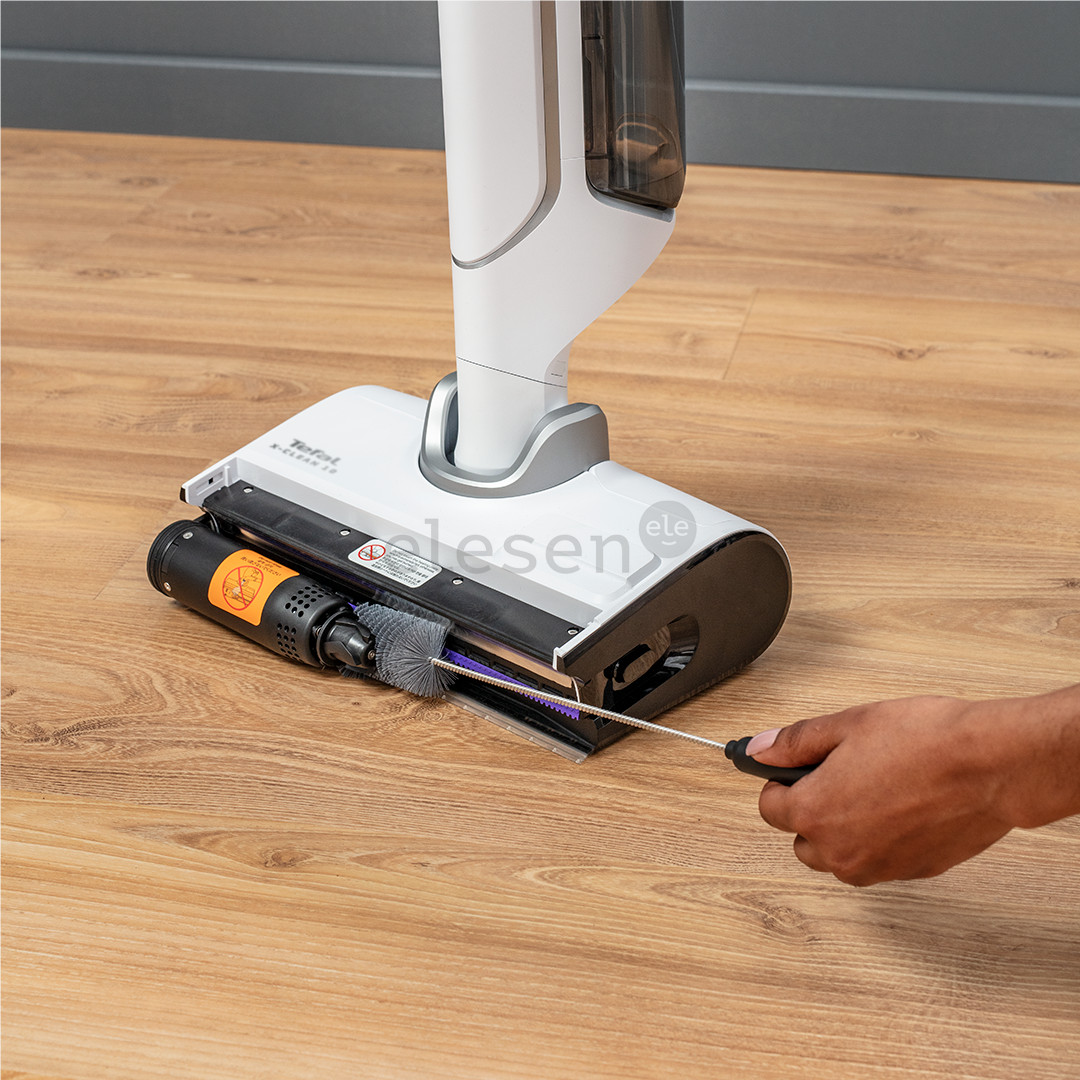 Tefal X-Clean 10, white - Cordless hard floor cleaner