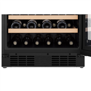 Hisense, 46 butelių talpa, aukštis 82 cm, juodas - Vyno šaldytuvas