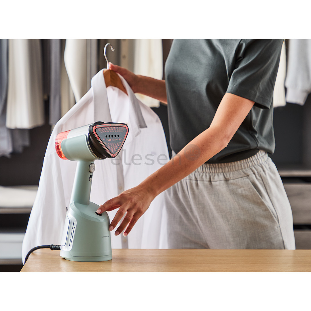 Tefal AeroSteam, 1400 W, mėlynas-žalias - Garinis lygintuvas