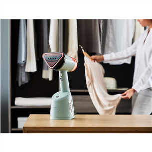 Tefal AeroSteam, 1400 W, mėlynas-žalias - Garinis lygintuvas