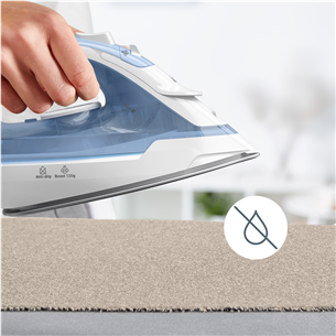 Tefal Virtuo 30, 2000 W, mėlynas - Garų lygintuvas