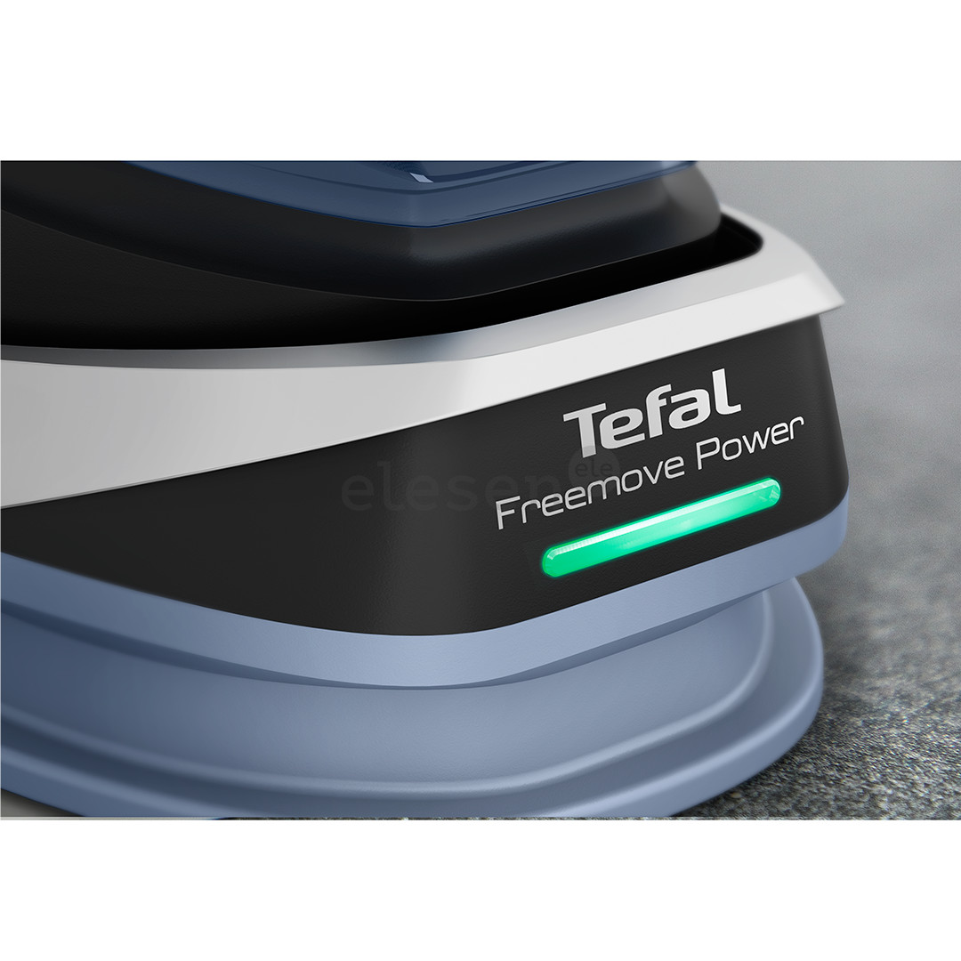 Tefal Freemove Power, 2600 W, mėlynas/juodas - Belaidis garų lygintuvas