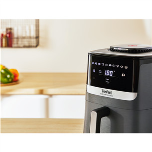 Tefal Easy Fry Silence, 1670 W, 5 L, pilka - Karšto oro gruzdintuvė