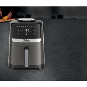 Tefal Easy Fry Silence, 1670 W, 5 L, pilka - Karšto oro gruzdintuvė