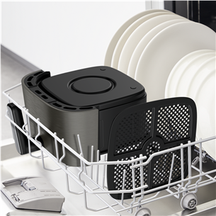 Tefal Easy Fry Silence, 1670 W, 5 L, pilka - Karšto oro gruzdintuvė