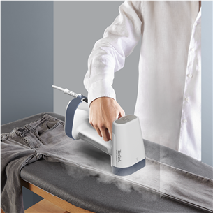 Tefal Pure Force, 2-in-1, 1800 W, baltas/mėlynas - Drabužių garintuvas