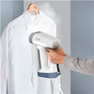 Tefal Pure Force, 2-in-1, 1800 W, baltas/mėlynas - Garinis lygintuvas