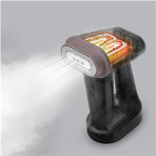 Tefal Pure Force, 3-in-1, 1800 W, juodas/rožinis - Garinis lygintuvas