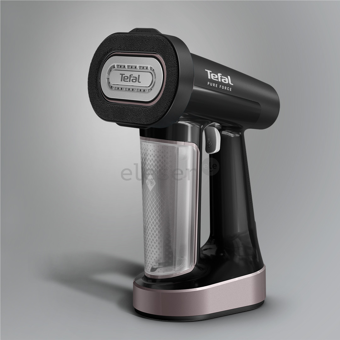 Tefal Pure Force, 3-in-1, 1800 W, juodas/rožinis - Garinis lygintuvas