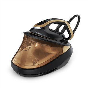 Tefal Pro Express Vision, juoda/aukso spalvos - Garų lyginimo sistema GV9823