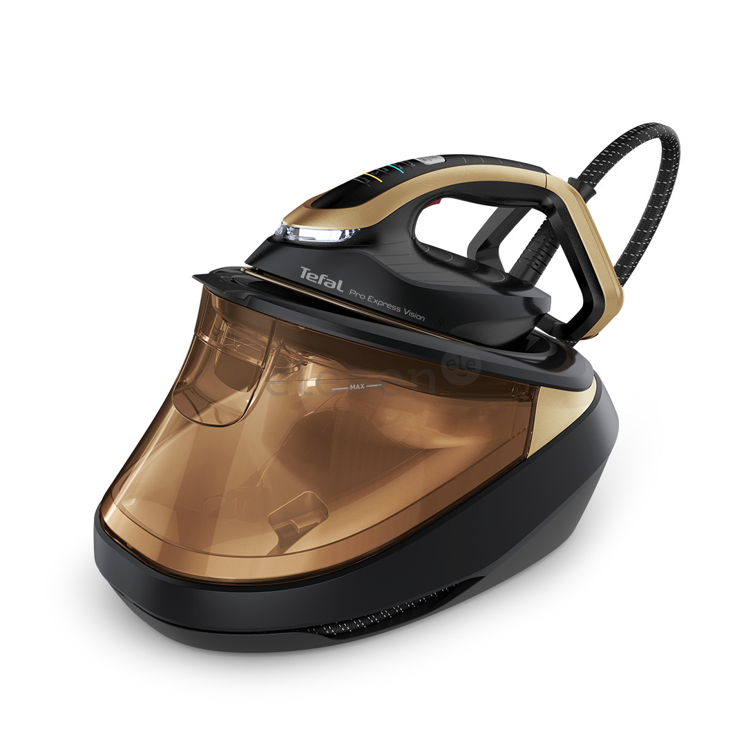 Tefal Pro Express Vision, black/golden - Steam generator