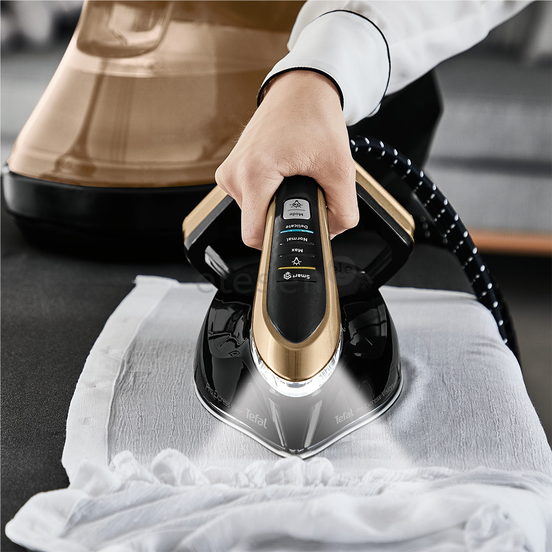 Tefal Pro Express Vision, black/golden - Steam generator