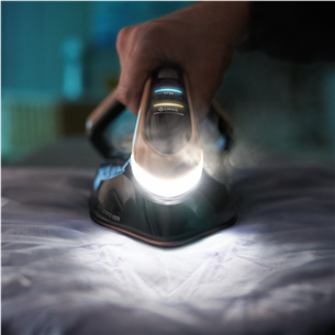 Tefal Pro Express Vision, juoda/aukso spalvos - Garų lyginimo sistema