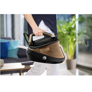 Tefal Pro Express Vision, juoda/aukso spalvos - Garų lyginimo sistema