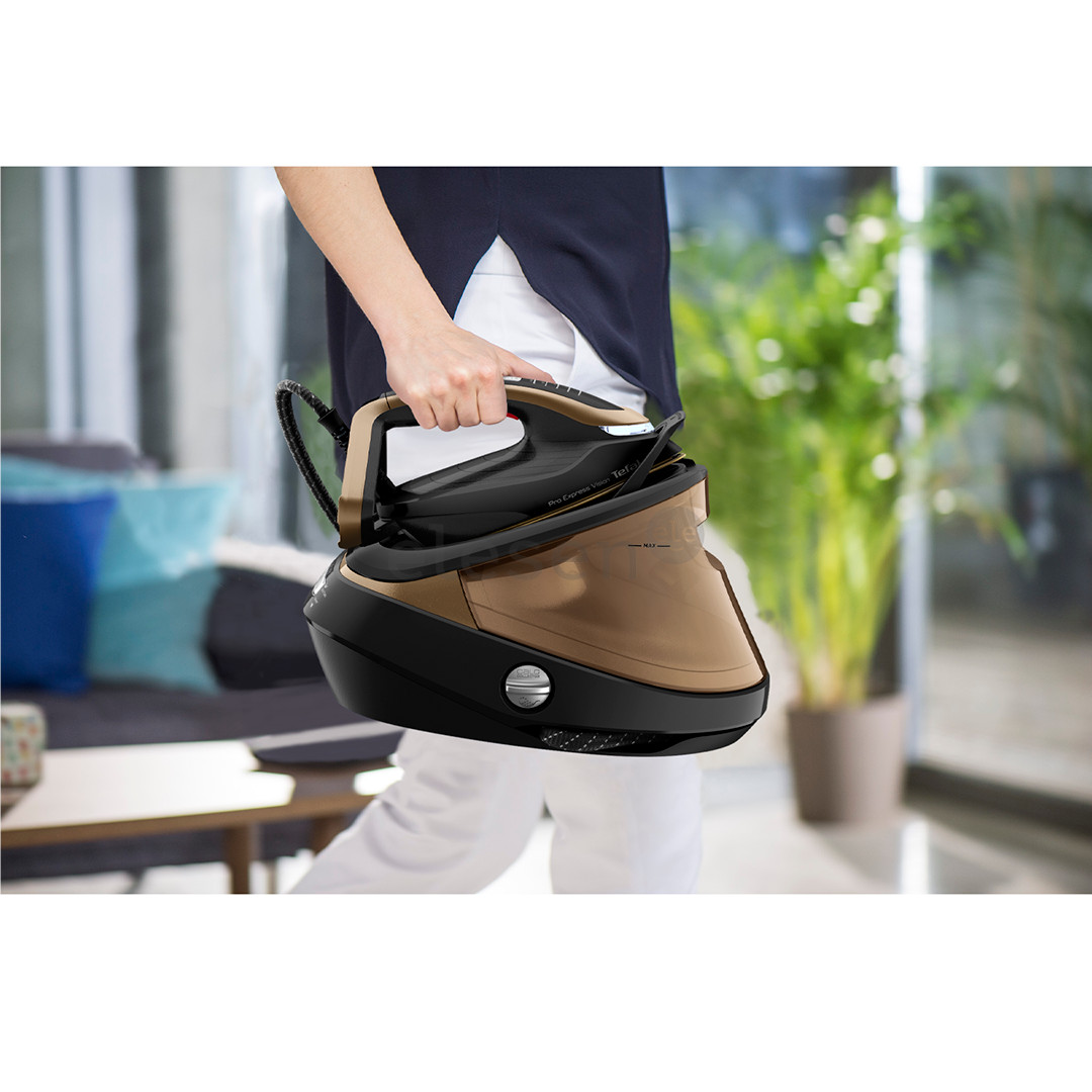 Tefal Pro Express Vision, black/golden - Steam generator