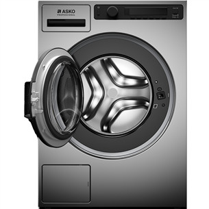 Asko, Professional, 7 кг, глубина 59,1 см, 1400 об/мин, серый - Стиральная машина с передней загрузкой
