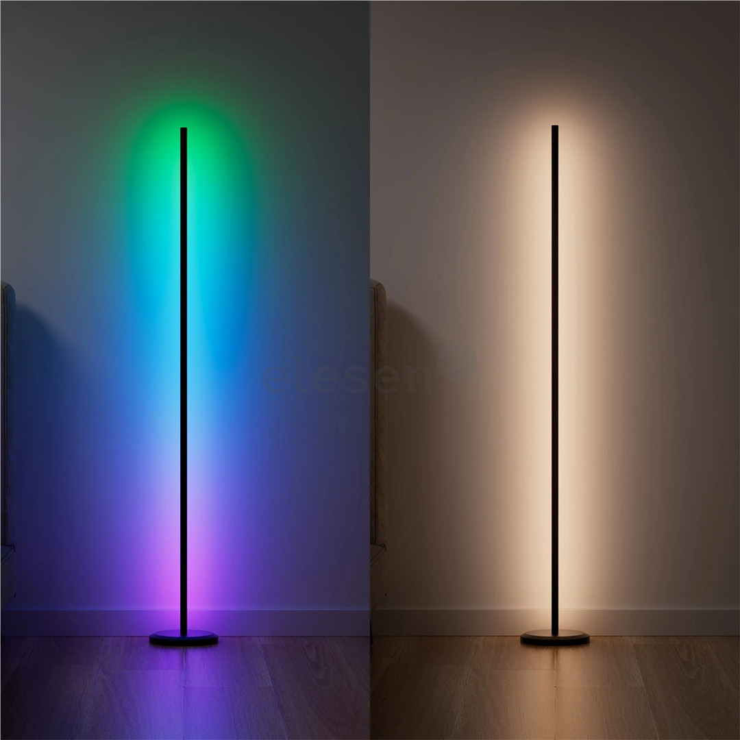 Nanoleaf Matter Smart Multicolor Floor Lamp, black - Smart light