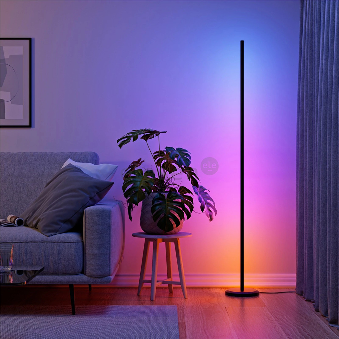 Nanoleaf Matter Smart Multicolor Floor Lamp, black - Smart light