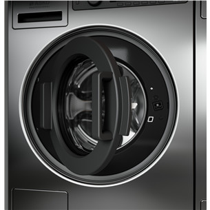 Asko, Professional, 7 кг, глубина 59,1 см, 1400 об/мин, серый - Стиральная машина с передней загрузкой