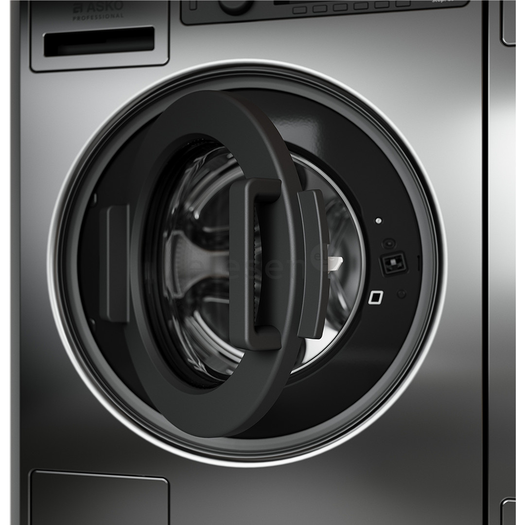Asko, Professional, 7 кг, глубина 59,1 см, 1400 об/мин, серый - Стиральная машина с передней загрузкой
