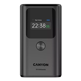 Canyon OnPower 130, 10000 mAh, tamsiai pilka - Išorinė baterija