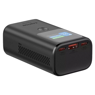 Canyon OnPower 130, 10000 mAh, tamsiai pilka - Išorinė baterija