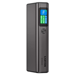 Canyon OnPower 230, 20000 mAh, dark gray - Power bank