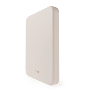 Puro Mini Power Mag, 15 W, 4200 mAh, smėlio spalvos - Išorinė baterija PUFCBB40P2MAGBEG