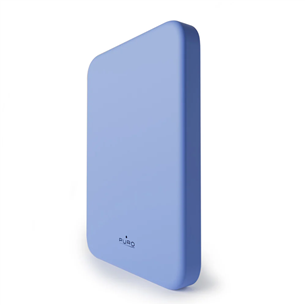 Puro Mini Power Mag, 15 W, 4200 mAh, mėlyna - Išorinė baterija PUFCBB40P2MAGBLUE