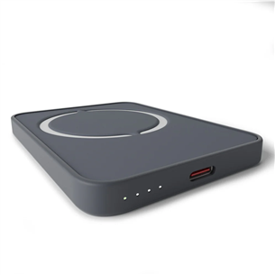 Puro Mini Power Mag, 15 W, 4200 mAh, tamsiai pilka - Išorinė baterija
