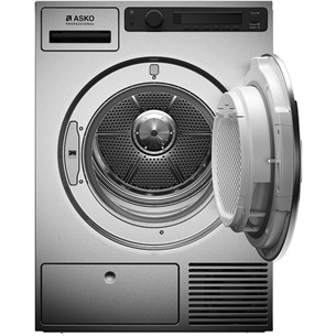 Asko, Professional, 8 кг, глубина 76,9 см, нерж. сталь - Сушильная машина