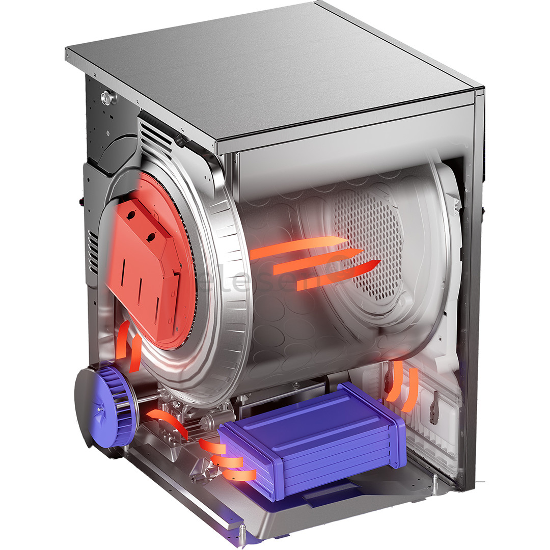 Asko, Professional, 7 кг, глубина 65,4 см, нерж. сталь - Сушильная машина