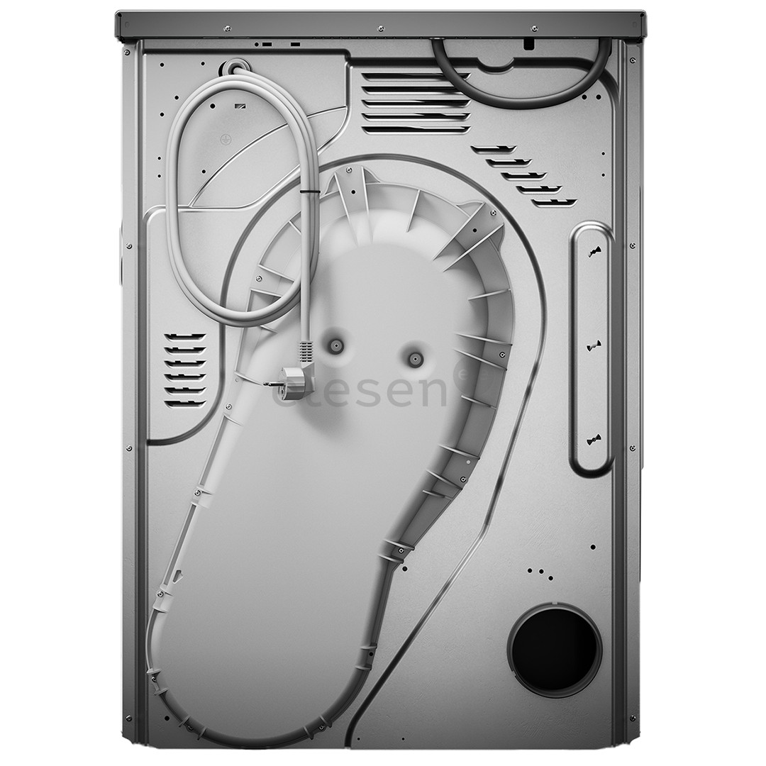 Asko, Professional, 7 кг, глубина 65,4 см, серый - Сушильная машина