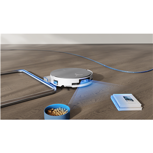 Ecovacs Deebot X8 OMNI, Wet & Dry, baltas - Dulkių siurblys robotas