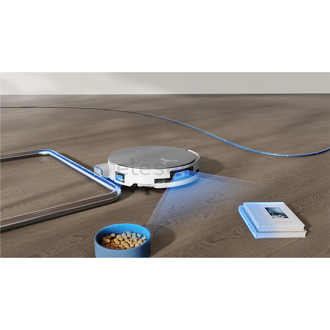 Ecovacs Deebot X8 OMNI, Wet & Dry, white - Robot vacuum cleaner