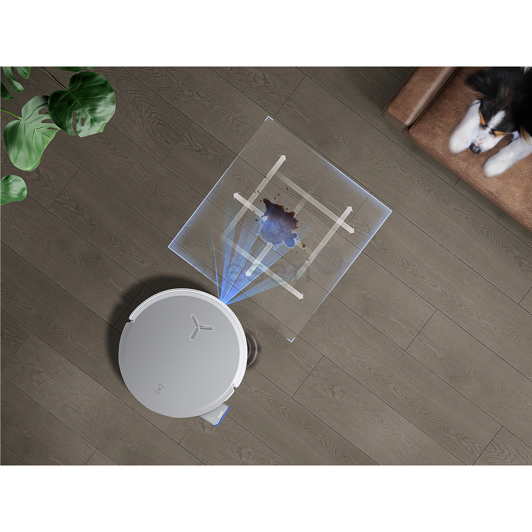 Ecovacs Deebot X8 OMNI, Wet & Dry, white - Robot vacuum cleaner